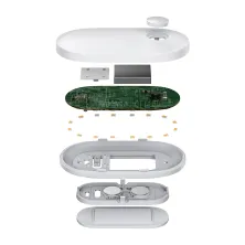 Ночной светильник Baseus Sunshine Entrance с датчиком движения и встроенным акуумулятором 500 mAh Холодный свет (6500K)