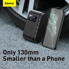 Компресор універсальний Baseus Dynamic Eye Inflator Pump акумуляторний 4000mAh 45W Чорний
