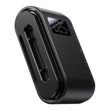 Компресор універсальний Baseus Dynamic Eye Inflator Pump акумуляторний 4000mAh 45W Чорний