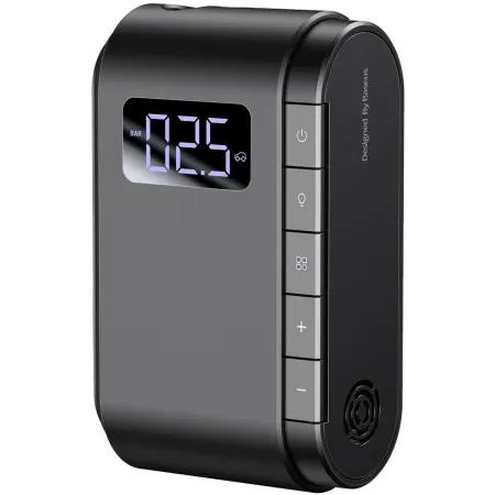 Компресор універсальний Baseus Dynamic Eye Inflator Pump акумуляторний 4000mAh 45W Чорний