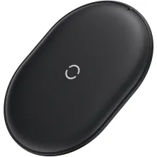 Бездротовий зарядний пристрій Baseus Cobble з технологією Qi 15W MAX Чорний