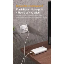 УМБ Baseus Starlight 20000mAh 22.5W с технологией QC3.0+PD3.0 Белый