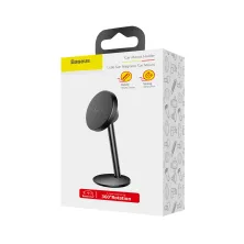 Автотримач для телефону магнітний Baseus Little Sun Magnetic на торпедо Чорний
