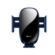Автотримач для телефону Baseus Smart Car Mount Cell Phone в повітропровід автоматичний Синій