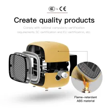 Тепловентилятор Baseus Warm Little White Fan Heater 500W Жовтий