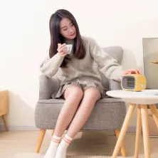 Тепловентилятор Baseus Warm Little White Fan Heater 500W Жовтий