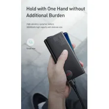 УМБ Baseus Mulight 20000mAh 45W з технологією QC3.0 + PD3.0 Чорний