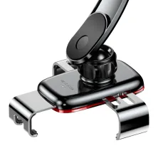 Автотримач для телефону Baseus Metal Age Gravity на торпедо Сріблястий