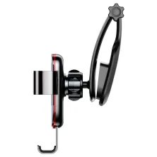 Автотримач для телефону Baseus Metal Age Gravity на торпедо Сріблястий