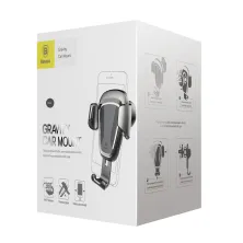 Автодержатель для телефона Baseus Gravity Car Mount в воздуховод Черный