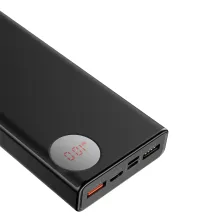 УМБ Baseus Mulight 20000mAh 18W з технологією QC3.0 + PD3.0 Чорний
