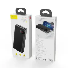 УМБ Baseus Mulight 20000mAh 18W з технологією QC3.0 + PD3.0 Чорний
