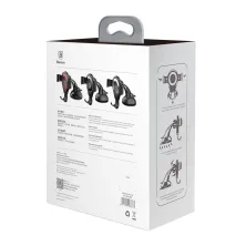 Автотримач для телефону Baseus Osculum Type Gravity Чорний