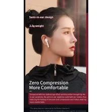 Бездротові Bluetooth навушники Baseus Encok TWS W04 Білий