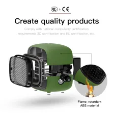 Тепловентилятор Baseus Warm Little White Fan Heater 500W Зелений