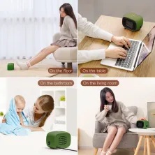 Тепловентилятор Baseus Warm Little White Fan Heater 500W Зелений