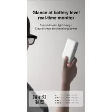 УМБ Baseus Mini JA 10000mAh 2.1А Білий