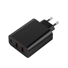 Мережевий зарядний пристрій Baseus PPS three output quick charge QC4.0+PD3.0 60W 2USB+Type-C 6A Чорний
