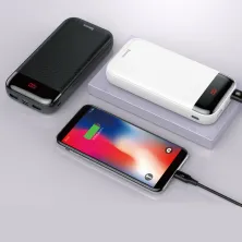 УМБ Baseus Mini Cu Display 20000mAh 3A з технологією PD Білий