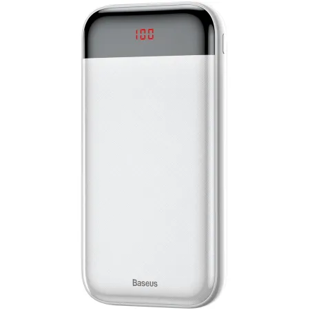 УМБ Baseus Mini Cu Display 20000mAh 3A з технологією PD Білий