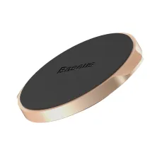 Автодержатель для телефона магнитный Baseus Small Ears плоский на торпедо Золотистый