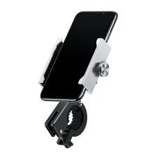 Мото-вело тримач для смартфона Baseus Knight Motorcycle Holder Сріблястий