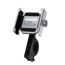 Мото-вело тримач для смартфона Baseus Knight Motorcycle Holder Сріблястий