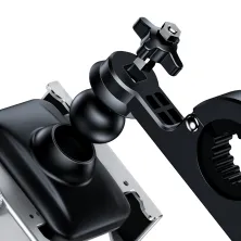 Мото-вело тримач для смартфона Baseus Knight Motorcycle Holder Сріблястий