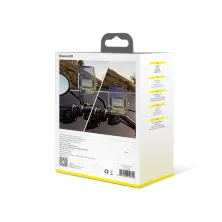 Мото-вело тримач для смартфона Baseus Knight Motorcycle Holder Сріблястий
