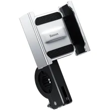 Мото-вело тримач для смартфона Baseus Knight Motorcycle Holder Сріблястий