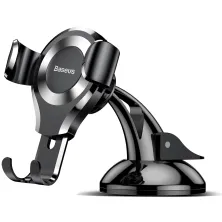 Автотримач для телефону Baseus Osculum Type Gravity Сріблястий
