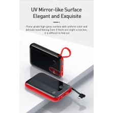 УМБ Baseus Mini S 10000mAh 15W 3A з технологією QC3.0 + PD3.0 і Type-C кабелем Чорний
