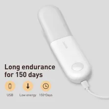 Ночной светильник Baseus Sunshine Aisle  с датчиком движения и встроенным акуумулятором 500 mAh Холодный свет (6500K)