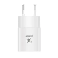 Мережевий зарядний пристрій Baseus Letour Charger USB 2.1A 10.5W Білий
