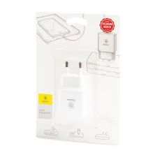 Мережевий зарядний пристрій Baseus Letour Charger USB 2.1A 10.5W Білий