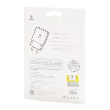 Мережевий зарядний пристрій Baseus Letour Charger USB 2.1A 10.5W Білий
