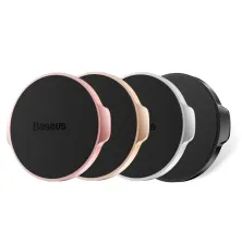 Автотримач для телефону магнітний Baseus Small Ears плоский на торпедо Чорний