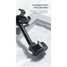 Автодержатель для телефона Baseus Simplism Gravity на торпедо Черный