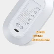 Ночной светильник Baseus Sunshine Entrance с датчиком движения и встроенным акуумулятором 500 mAh Теплый свет (4000K)