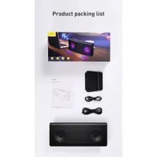 Акустична система Baseus Encok E08 Black Чорний