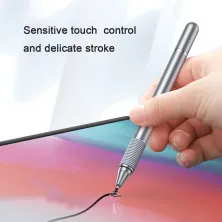 Стилус Baseus Cudgel Stylus Pen 2in1 Серебристый