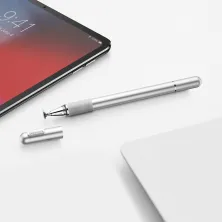 Стилус Baseus Cudgel Stylus Pen 2in1 Серебристый
