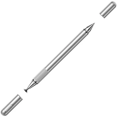 Стилус Baseus Cudgel Stylus Pen 2in1 Серебристый