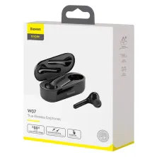 Бездротові TWS Bluetooth навушники Baseus Encok W07 Чорні