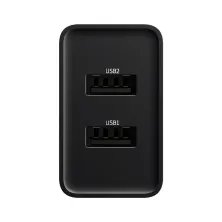 Сетевое зарядное устройство Baseus Speed Mini Dual U Charger 2USB 2.1A 10.5W Черный