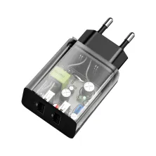 Сетевое зарядное устройство Baseus Speed Mini Dual U Charger 2USB 2.1A 10.5W Черный