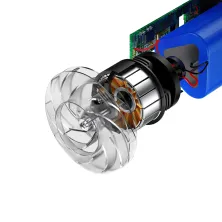 Акумуляторний пилосос Baseus Capsule Vacuum Cleaner 65 Вт 2000 мАг Сріблястий