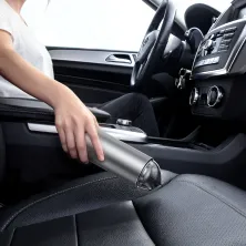 Акумуляторний пилосос Baseus Capsule Vacuum Cleaner 65 Вт 2000 мАг Сріблястий