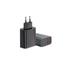 Сетевое зарядное устройство Baseus Speed Dual QC3.0 30W 2USB 5A Черный