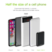 УМБ Baseus Mini S Digital Display 10000mAh 15W з технологією PD Чорний